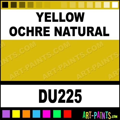 Yellow Ochre Natural Holbein Oil Paints - DU225 - Yellow Ochre Natural ...