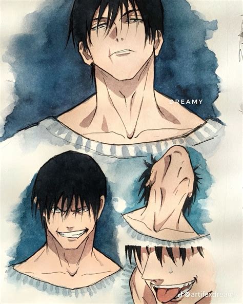 Toji pfp jujutsu kaisen anime characters fan art drawing wallpaper and ...