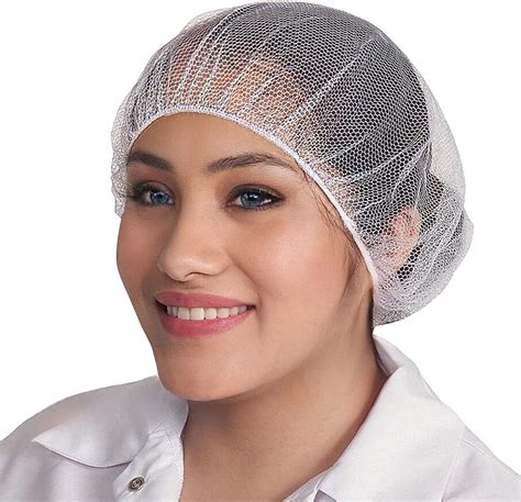 Amazon.com: QIAN SOU Disposable Hair Nets Durable Nylon Caps Breathable ...