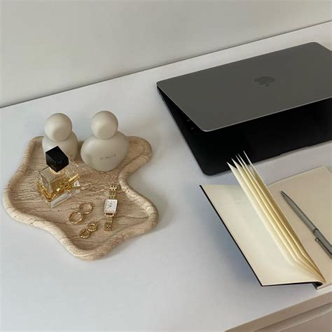 Travertine Curved Tray – Papier Hq