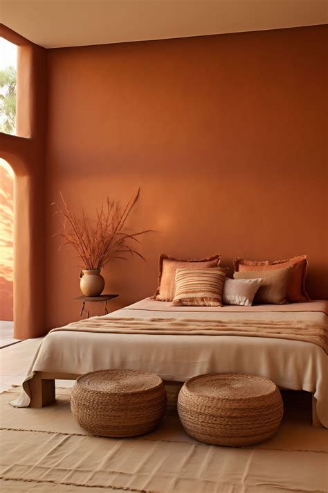 Zen Terracotta Bedroom Oasis