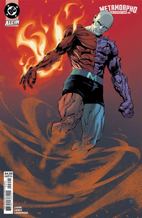 Metamorpho: The Element Man #6 - Preview and Covers released by DC Comics