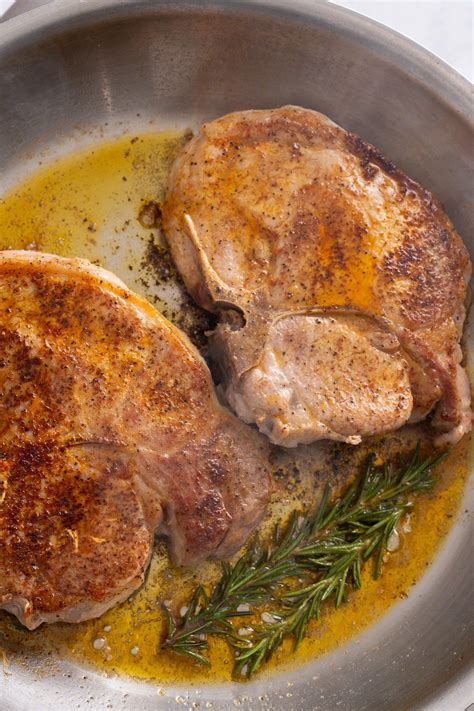 Juicy Pan Seared Pork Chops - My Forking Life | Pan seared pork chops ...