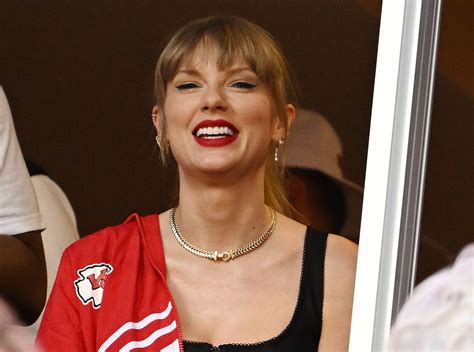 Taylor Swift Wore an Oversized Kansas City Chiefs Jacket to Travis ...