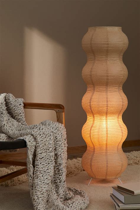 Rice Paper Floor Lamp | H&M UAE