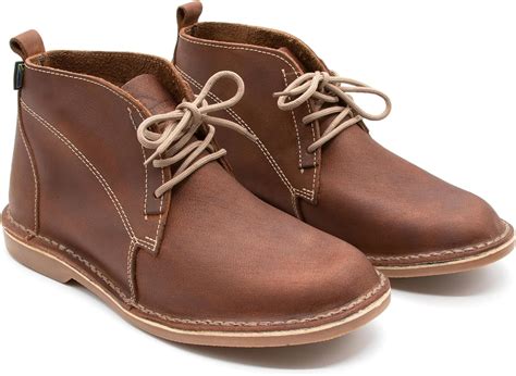 Amazon.com | OLD RUGGED Handmade Genuine Leather Vellie Chukka Boots ...