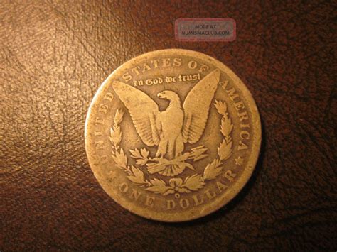 1890 - O - Morgan Silver Dollar - Coin In Photo