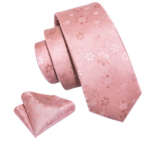 Barry.Wang Children Tie Pink Floral Silk Ties Hand... – Vicedeal