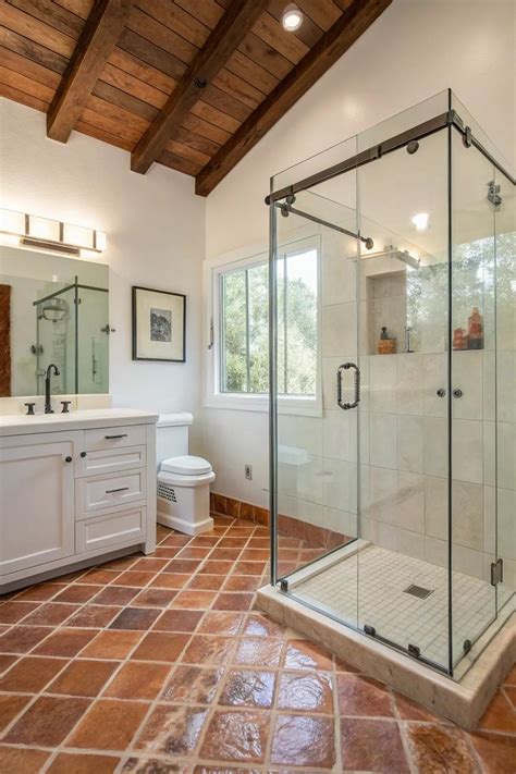 17+ Inspiring Saltillo Tile Bathroom Ideas