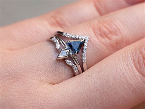 Sapphire Wedding Rings Sets