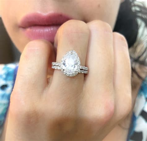 Drop In Wedding Rings