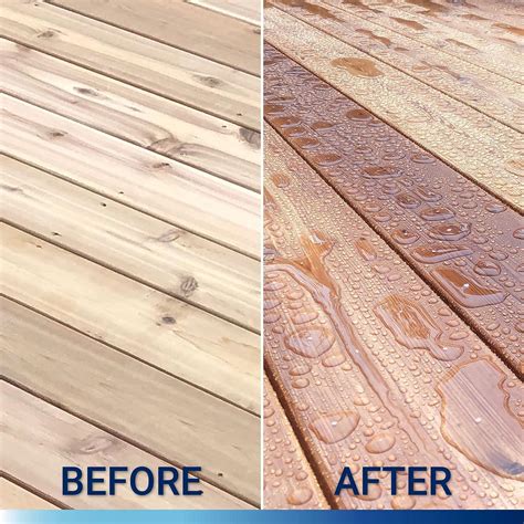 Seal-Once Marine Premium Wood Sealer - Waterproof Sealant - Wood Stain ...