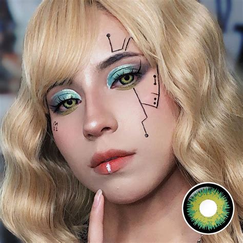 Maleficent Emerald Green Theatrical Contact Lenses – FreshGo