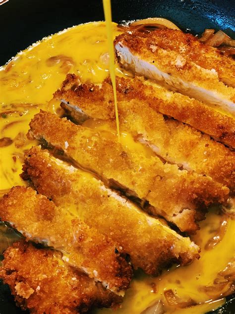 Chicken Katsu Don - Chicken Cutlet Rice Bowl - Tiffy Cooks