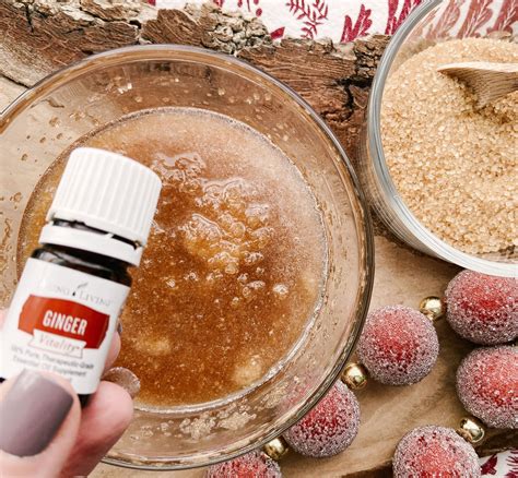 Essentials for our Life Homemade Gingerbread Raw Sugar Body Scrub Recipe