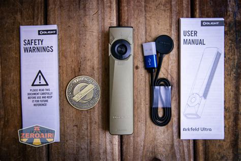 Olight Arkfeld Ultra O-aluminum Flashlight Review - ZeroAir Reviews