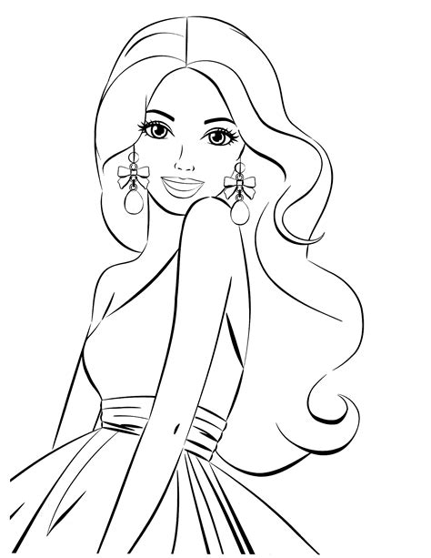 Barbie Coloring Pages at GetColorings.com | Free printable colorings ...