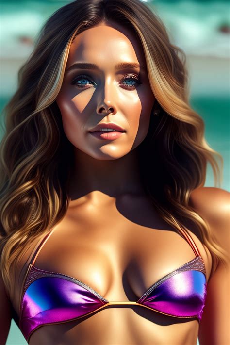 Elizabeth Olsen Bikini Body