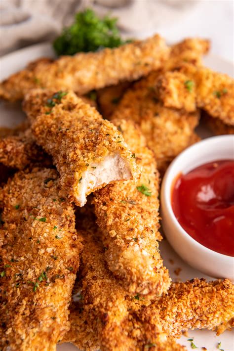 Air Fryer Chicken Strips - Pumpkin 'N Spice