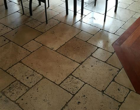 Cleaning of Travertine Floor | Lemoncello Stone Restoration