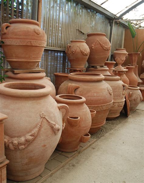 Large Terracotta Pots Urns - Garden Plant