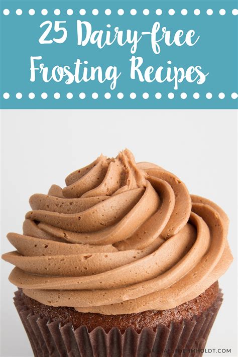 25 Dairy-free Frosting Recipes - Rachael Roehmholdt