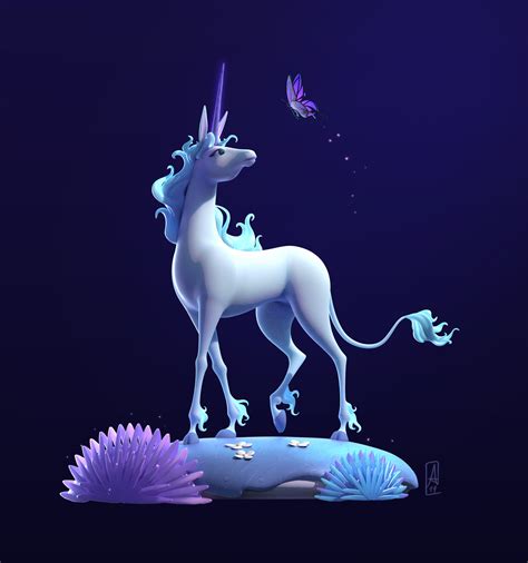 ArtStation - Last Unicorn - Character