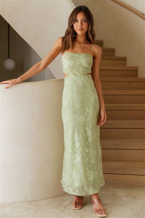 Cascalone Maxi Dress Sage | Green wedding guest dresses, Floaty maxi ...