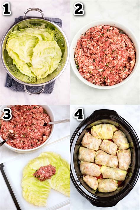 Crock Pot Stuffed Cabbage Casserole