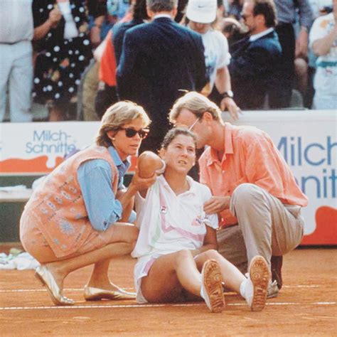 Nineties Anxiety | Number one Yugoslavian tennis player Monica Seles ...