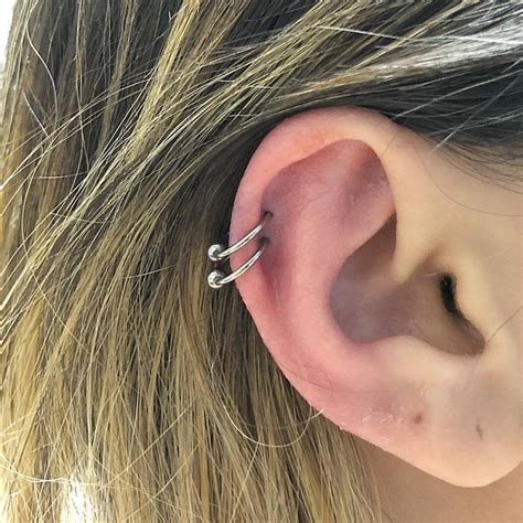 Piercing Double Cartilage Tumblr Maine Lyn's Reviews: My Ear Piercings