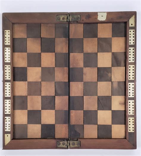 Two Antique Vintage Inlaid Game Boards - Two Antique Multiwood and Bone ...