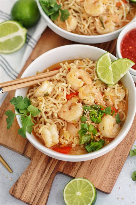 Shrimp Ramen Bowls | Chef Elizabeth Reese