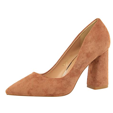 nsendm Female Shoes Adult Platform Sandals Women Heel Round Toe Block ...