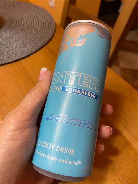 RedBull 2024 Winter Edition Sugarfree Iced Gummy Bear EU sample : r/redbull