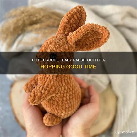 Cute Crochet Baby Rabbit Outfit: A Hopping Good Time | CyCrochet