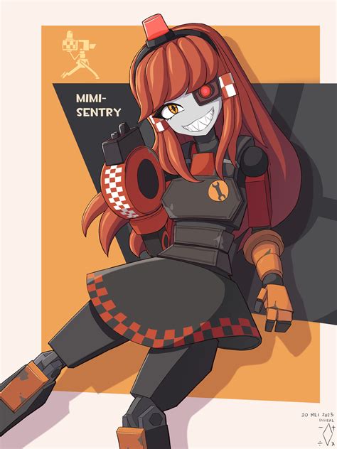 mimi-sentry (original and 1 more) drawn by digiral | Danbooru