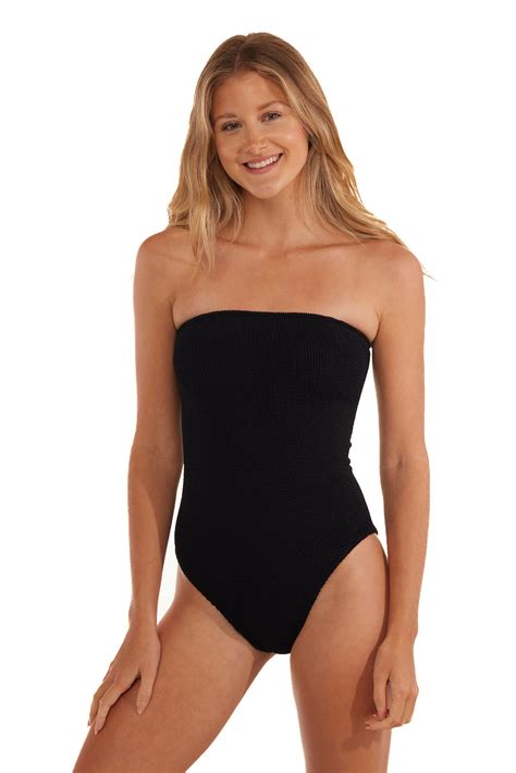 Black Strapless Leotard