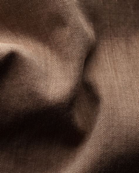 Brown Lightweight Flannel Shirt - Eton