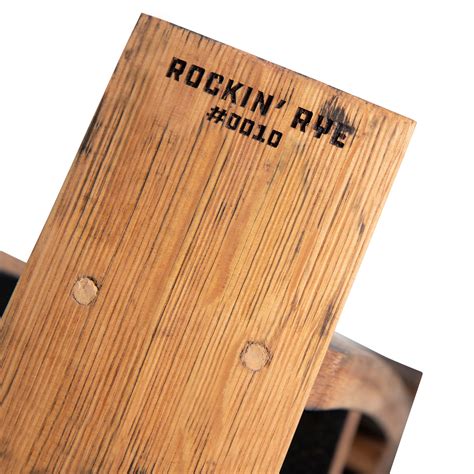Rockin' Rye Rocking Chair - Motor City Barrels