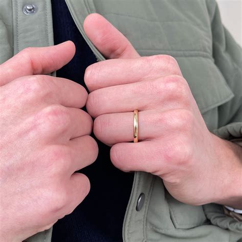 18k Gold Lab Diamond Eternity Wedding Band, Classic 3mm | Kimai