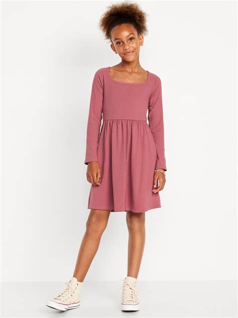 Long Sleeve Dresses for Girls | Old Navy