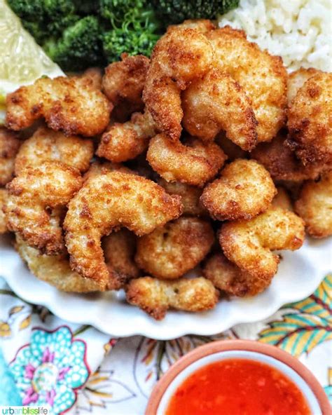 Air Fryer Popcorn Shrimp - Urban Bliss Life