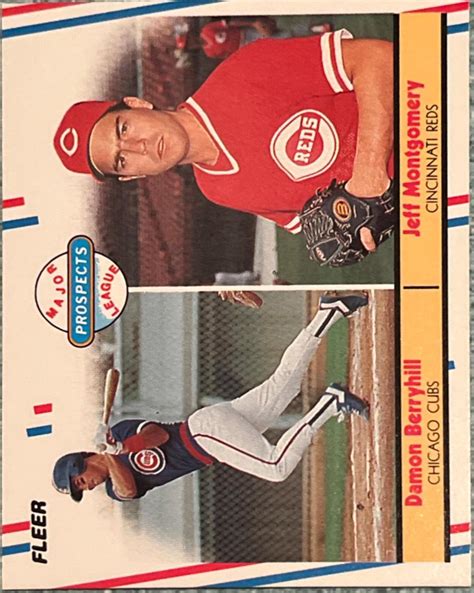 Damon Berryhill, Jeff Montgomery; Major League Prospects #642 Prices ...