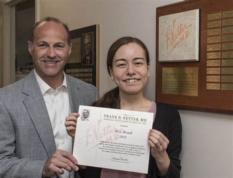 Alisa Brandt Receives the 2018 Netter Award - JHU Art as Applied to ...