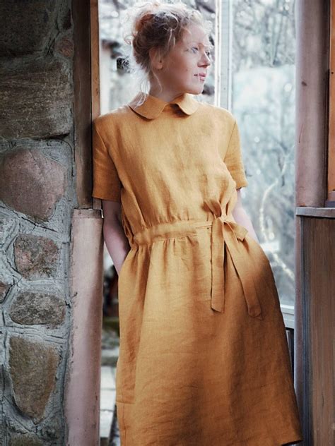 Plus Size Linen Dress