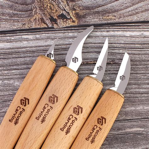 FC Best Hand Wood Carving knife 4pcs/Set ( Can Order One Tool ...