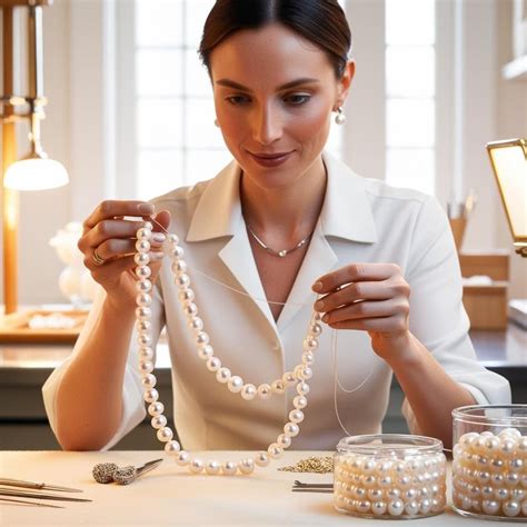 Pearl Stringing: How Pearl Necklaces Are Made