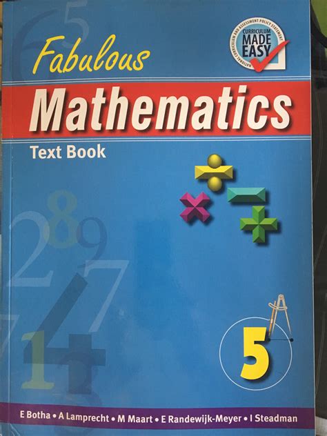 Grade 5 Fabulous Mathematics Text Book