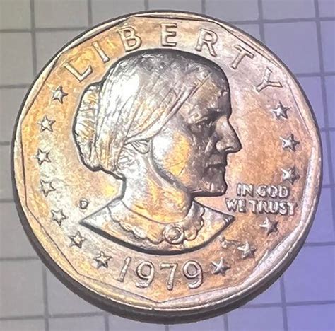Susan B Anthony Liberty 1979 One Dollar US Mint Münze "p" - Etsy